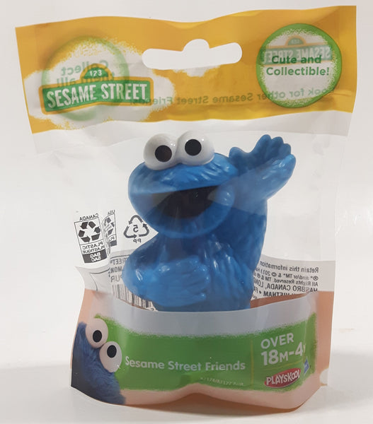 2013 Hasbro Playskool Sesame Street Friends Cookie Monster 3 1/4" Tall Toy Figure New in Package