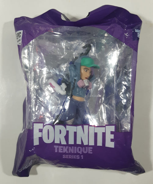 2019 Zag Toys Epic Games Fortnite Series 1 Teknique 3" Tall Toy Figure New in Package