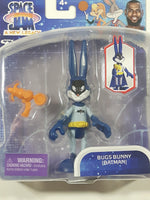 2021 Moose DC Comics Warner Bros. Space Jam A New Legacy Bugs Bunny Batman 5 1/4" Tall Toy Figure New in Package