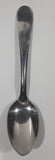 Rare Vintage White Lunch All Stainless Metal Spoon Made in Canada