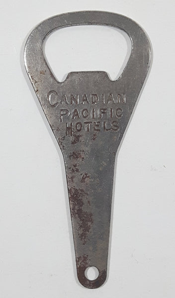 Vintage Canadian Pacific Hotels Metal Bottle Opener