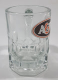 1970s A & W Restaurants Clear Glass 3 1/8" Tall Miniature Glass Mug