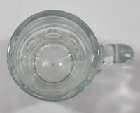 1970s A & W Restaurants Clear Glass 3 1/8" Tall Miniature Glass Mug