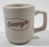 Denny's Restaurant 3 1/2" Tall Stoneware Coffee Mug Cup Made in USA