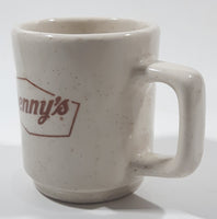 Denny's Restaurant 3 1/2" Tall Stoneware Coffee Mug Cup Made in USA