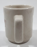 Denny's Restaurant 3 1/2" Tall Stoneware Coffee Mug Cup Made in USA