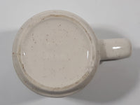 Denny's Restaurant 3 1/2" Tall Stoneware Coffee Mug Cup Made in USA