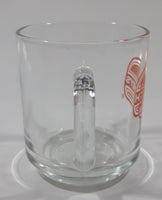 Harvey's Restaurant 3 1/2" Tall Clear Glass Coffee Mug Cup