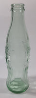 World of Coca Cola Coke 8 Fl oz. Hobble Skirt Green Glass Beverage Bottle Atlanta