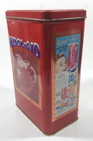 Kool-Aid Sugar Sweetened Soft Drink Mix 8" Tall Tin Metal Container