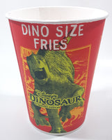 Rare 2000 McDonald's Disney Dinosaur Movie Dino Size Fries 6" Tall Paper Cup Unused