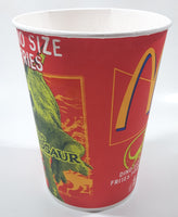 Rare 2000 McDonald's Disney Dinosaur Movie Dino Size Fries 6" Tall Paper Cup Unused