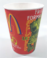 Rare 2000 McDonald's Disney Dinosaur Movie Dino Size Fries 6" Tall Paper Cup Unused