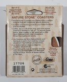 2000 Conimar Coca Cola Nature Stone Coasters Set of 2 Coasters New in Package
