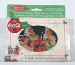 1999 Coca Cola Nostalgia Playing Cards and Collectible Santa Claus Christmas Tin 2 Decks New in Package