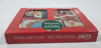 1995 Coca Cola Nostalgia Playing Cards and Collectible Santa Claus Christmas Tin 2 Decks New in Package