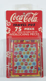 1999 Coca Cola Travel Puz 75 Piece 7" x 9" Puzzle in Ladybug Flower Tin New in Package