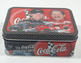 Action Racing The Coca Cola Racing Family Coke Polar Bear NASCAR Dale Earnhardt Sr #1 and Jr #1 1995-98 Monte Carlo Black and Red 1/64 Scale Die Cast Toy Car Vehicles 2 Car Set in Tin Metal Container