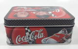 Action Racing The Coca Cola Racing Family Coke Polar Bear NASCAR Dale Earnhardt Sr #1 and Jr #1 1995-98 Monte Carlo Black and Red 1/64 Scale Die Cast Toy Car Vehicles 2 Car Set in Tin Metal Container