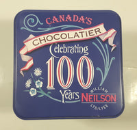 1993 Neilson's Finest Quality Chocolate's Limited Edition Canada's Chocolatier Celebrating 100 Years Jersey Milk Chocolate Bar Tin Metal Container
