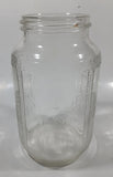 Vintage Nabob Brand Coffee 7" Tall Embossed Glass Jar