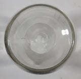 Vintage Nabob Brand Coffee 7" Tall Embossed Glass Jar