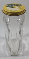 Rare Vintage Dyson's Ltd. Pickles 7" Tall 24 Fl Oz Embossed Glass Jar with Lid Winnipeg Manitoba Brighton Ontario