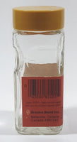 Vintage Brooke Bond Inc. Blue Ribbon Cayenne 41g 3 3/4" Tall Glass Spice Jar Bottle with Paper Label London Canada