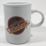Rare Version 1993 Danesco Vancouver Canucks NHL Ice Hockey Team Hockey Sketch Ceramic Coffee Mug Cup