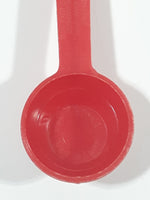 Vintage Nabob Tea Mascot 5 3/4" Long Red Plastic Measuring Cup