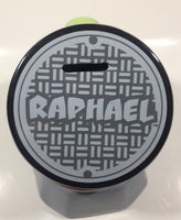 2015 FAB Starpoint Viacom TMNT Teenage Mutant Ninja Turtles Raphael 7" Tall Ceramic Coin Bank