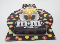 1991 Mars Inc. M & M's Brand Chocolate Candies Plain 3 1/4" Tall Yellow Character Toy Handy Dispenser Figure New in Package