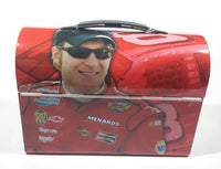 NASCAR Winner's Circle #8 Dale Earnhardt Jr. Red Lunch Box Tin Metal Container