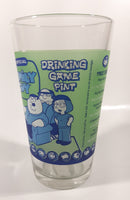 2004 Fox The Official Family Guy Drinking Game Pint 5 3/4" Tall Glass Cup
