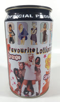 1997 Chupa Chups Spice Girls Official Product Favourite Lollipops 6" Tall Metal Soda Can