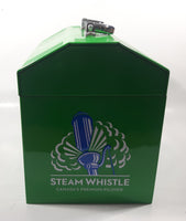 Drink Steam Whistle Pilsner Canada's Pilsner Beer Bright Green Metal Lunch Box