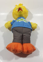 2010 Hasbro Sesame Street Talking Big Bird ABC 14" Tall Stuffed Toy Character