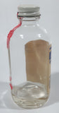 Antique 1940s Western Laboratories Vancouver Canada Vanex Alcorub Rubbing Alcohol Compound 4 1/4" Tall Glass Medicine Bottle