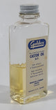 Antique Robinson & Webber Limited Winnipeg Goldex Pure Cold Drawn London Castor Oil B.P. 4 1/8" Tall 2 Fl Ounces Glass Medicine Bottle