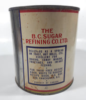 Vintage Rogers Syrup Golden Sugar Vancouver, B.C. Sugar Refinery 5lb Tin Metal Can