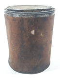 Antique Bailey Mfg. Co. Bailey's Perfected Snow Proof Shoe Grease 16 Fl. Oz. Metal Can with Paper Label