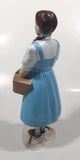 1995 Standard Doll Co. Turner Entertainment The Wizard Of Oz Dorthy Holding Toto and a Basket 8" Tall Figure on Heart Shaped Base