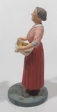 Vintage 1966 Franklin Mint Loew's Ren. MGM The Wizard Of Oz Auntie Em 4" Tall Resin Figurine