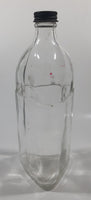 Vintage 1964 Adell Chemical Corp Detroit Michigan Anti-Freeze Washer & Solvent 3-Sided Triangle Shaped 8" Tall Glass Bottle