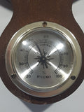 Vintage 21" Tall Wood Barometer Thermometer Hygrometer Weather Station Made in Japan