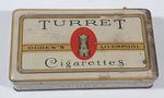 Vintage Ogden's Liverpool Turret Virginia Cigarettes Tin Metal Container
