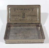 Vintage Ogden's Liverpool Turret Virginia Cigarettes Tin Metal Container
