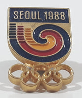 1988 Seoul Olympics Enamel Metal Lapel Pin