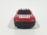 Unknown Brand #8 Mazda RX-7 Style Red and White Die Cast Toy Car Vehicle