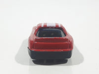Unknown Brand #8 Mazda RX-7 Style Red and White Die Cast Toy Car Vehicle
